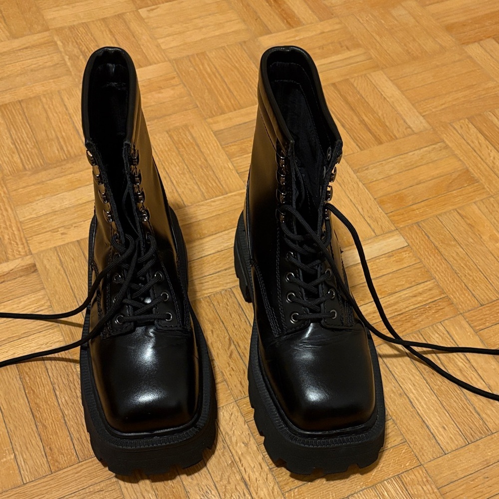 Eytys Black Combat Boots